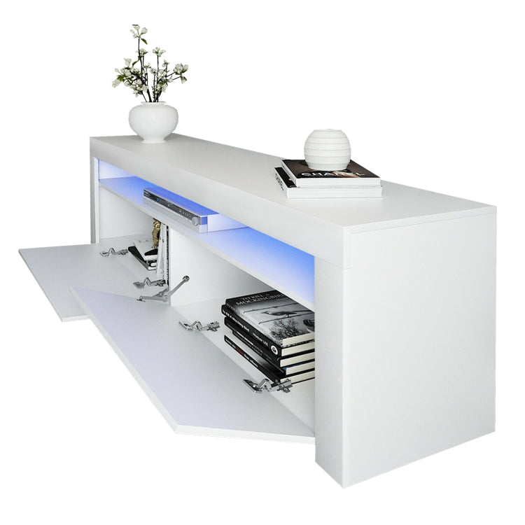 [UK Warehouse] Modern Large LED TV Stand Cabinet, Size: 160 x 35 x 50cm