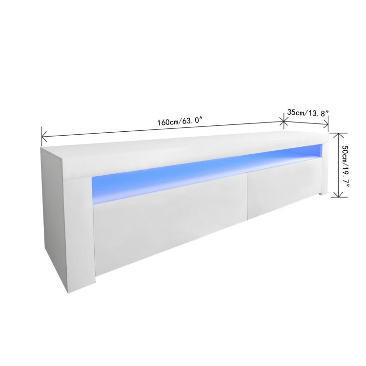 [UK Warehouse] Modern Large LED TV Stand Cabinet, Size: 160 x 35 x 50cm