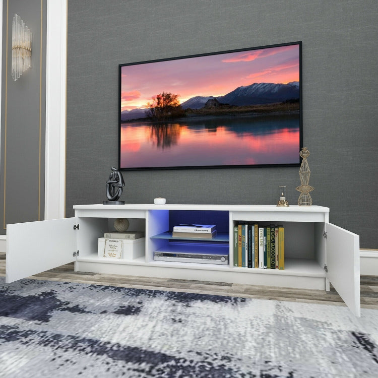 [UK Warehouse] Modern Large LED TV Stand Cabinet, Size: 130 x 35 x 35cm