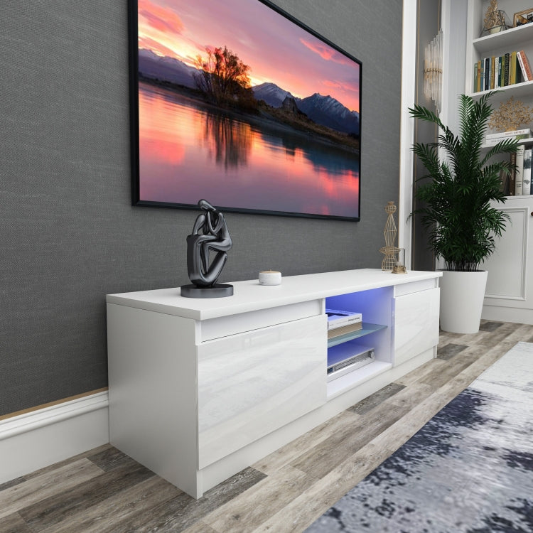 [UK Warehouse] Modern Large LED TV Stand Cabinet, Size: 130 x 35 x 35cm