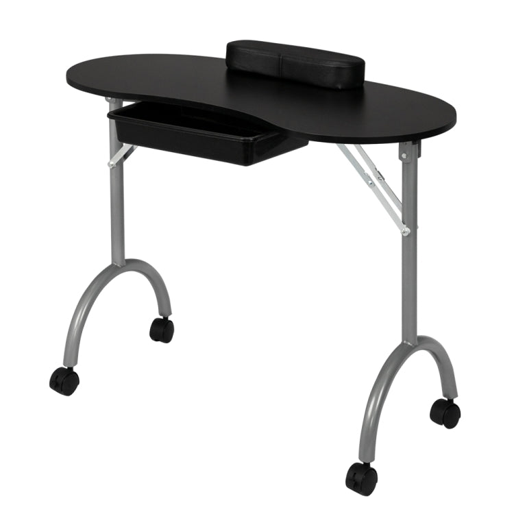 [UK Warehouse] Portable SPA Beauty Manicure Table with Hand Pillow & Bag(Black)