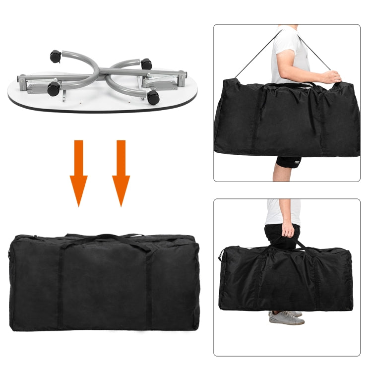 [UK Warehouse] Portable SPA Beauty Manicure Table with Hand Pillow & Bag(Black)
