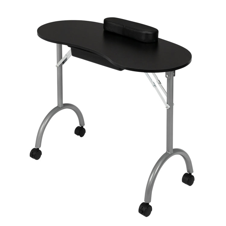 [UK Warehouse] Portable SPA Beauty Manicure Table with Hand Pillow & Bag(Black)