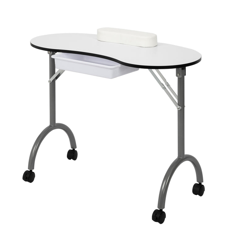 [UK Warehouse] Portable SPA Beauty Manicure Table with Hand Pillow & Bag(White)