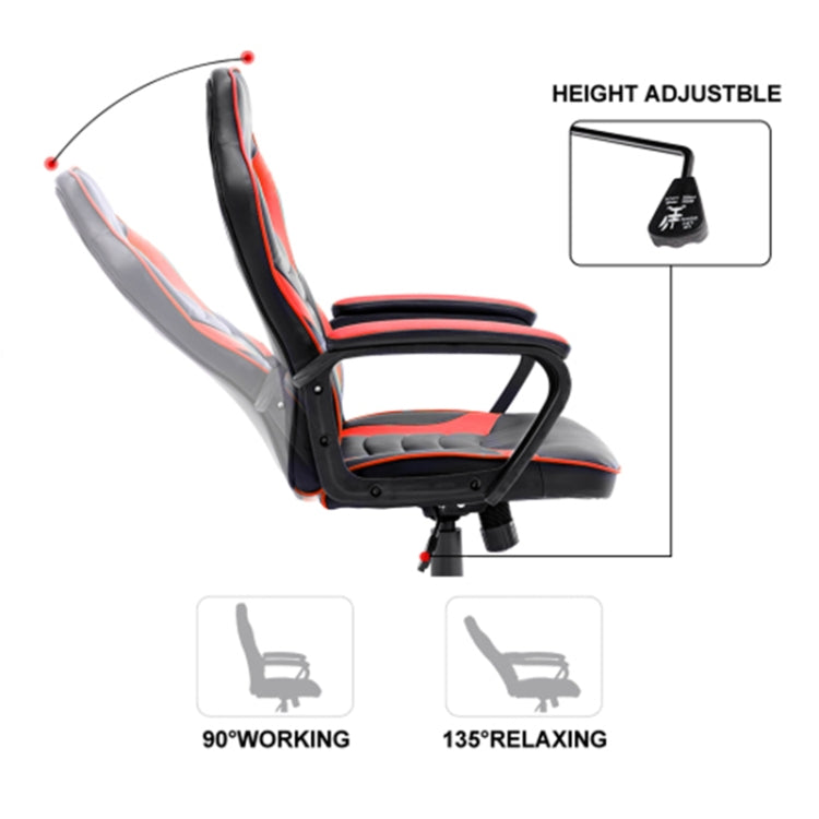 [EU Warehouse] High Back Ergonomic Office Chair Gaming Chair, Size: 44.88 x 24.4 inch