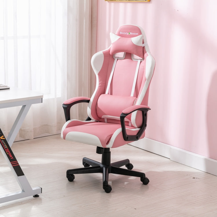 [EU Warehouse] Ergonomic Rotatable Office Task Chair with Headrest Lumbar Support