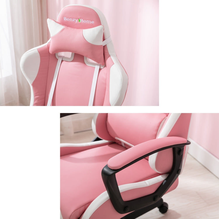 [EU Warehouse] Ergonomic Rotatable Office Task Chair with Headrest Lumbar Support