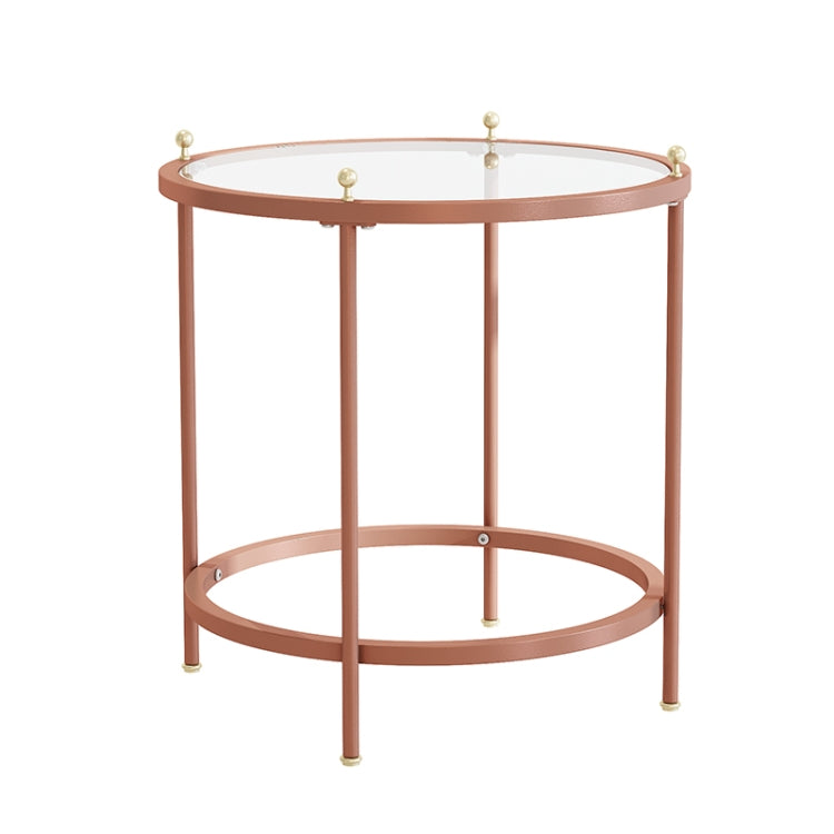 [US Warehouse] Living Room Multi-functional Tempered Glass Tabletop Coffee Table, Size: 21.6x21.6x22 inch