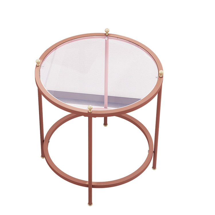 [US Warehouse] Living Room Multi-functional Tempered Glass Tabletop Coffee Table, Size: 21.6x21.6x22 inch