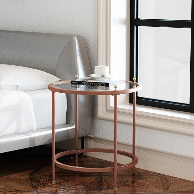 [US Warehouse] Living Room Multi-functional Tempered Glass Tabletop Coffee Table, Size: 21.6x21.6x22 inch