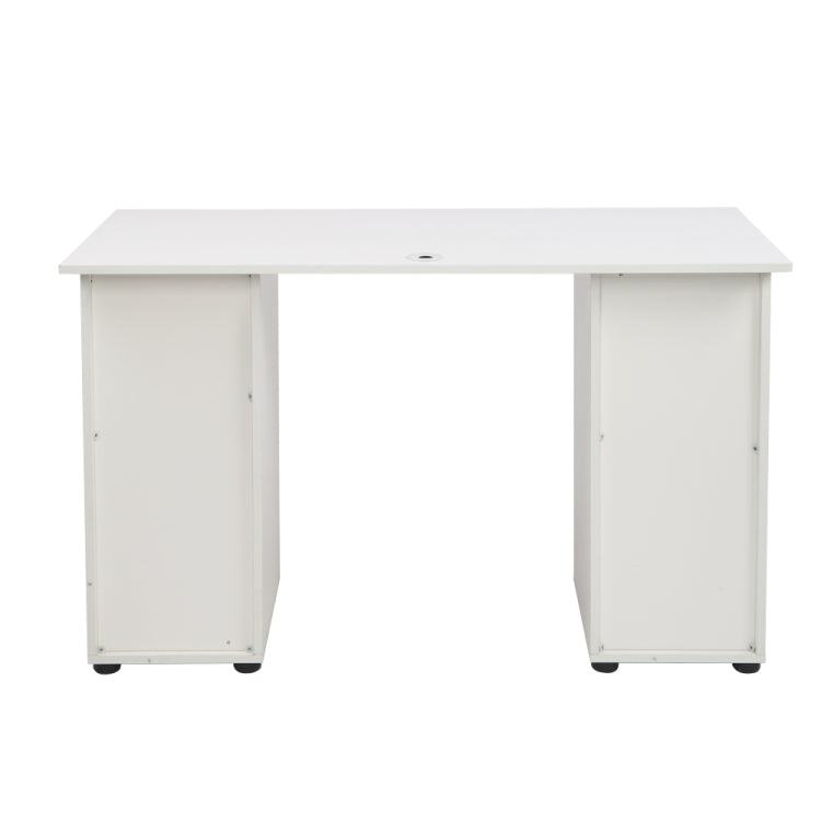 [US Warehouse] One Door Four Drawers Computer Desk, Size: 120x54x74cm