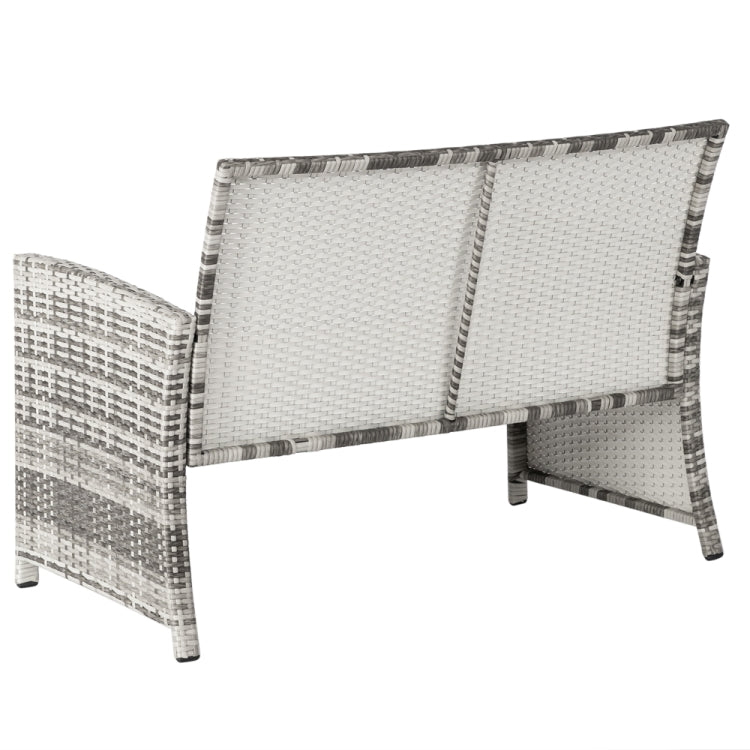 [US Warehouse] 4 PCS Weaving Rattan Gradient Combination Sofa