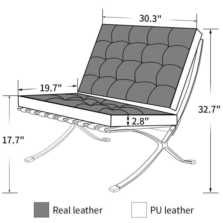 [UK Warehouse] BS801A Living Room Leisure Sofa Chairs Foldable Single Leather Chairs(Black)