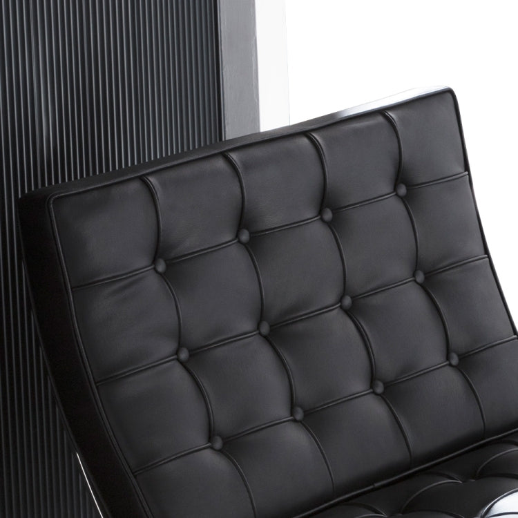 [UK Warehouse] BS801A Living Room Leisure Sofa Chairs Foldable Single Leather Chairs(Black)