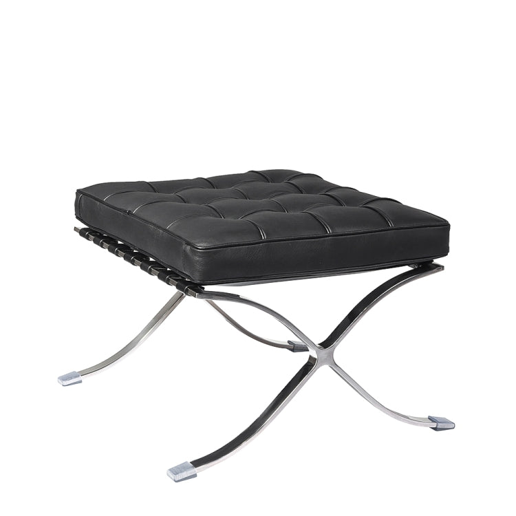 [UK Warehouse] BS804A 2 in 1 Living Room Leisure Sofa Chairs Foldable Single Leather Chairs + Step Stool Set