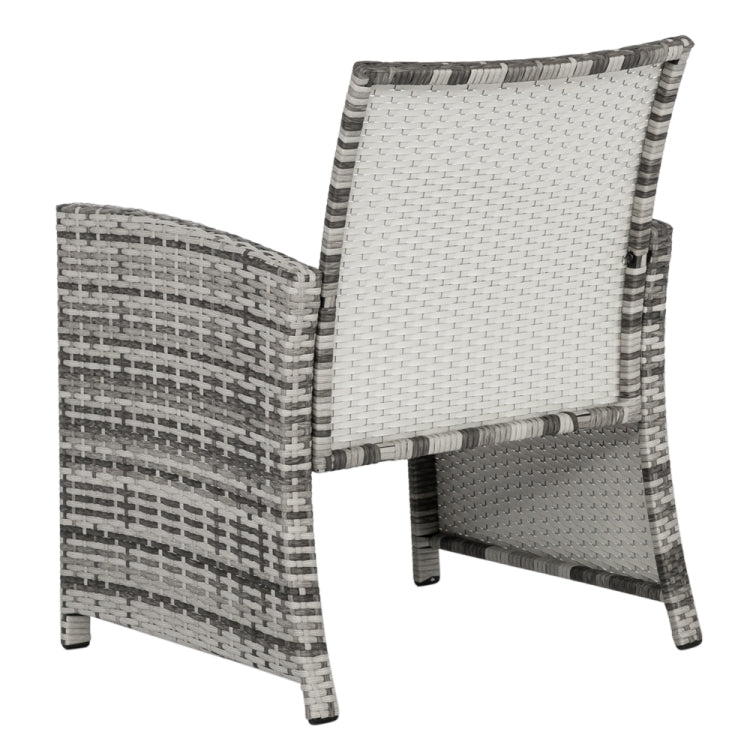 [US Warehouse] 5 PCS Weaving Rattan Gradient Combination Sofa