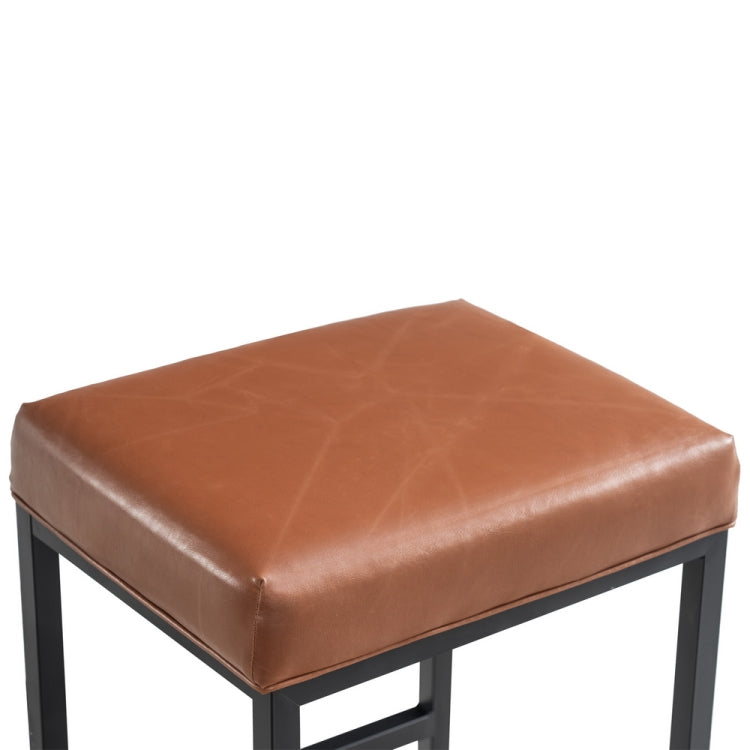 [US Warehouse] 3 PCS PU Dining Table Set, Size: 96x58x88cm