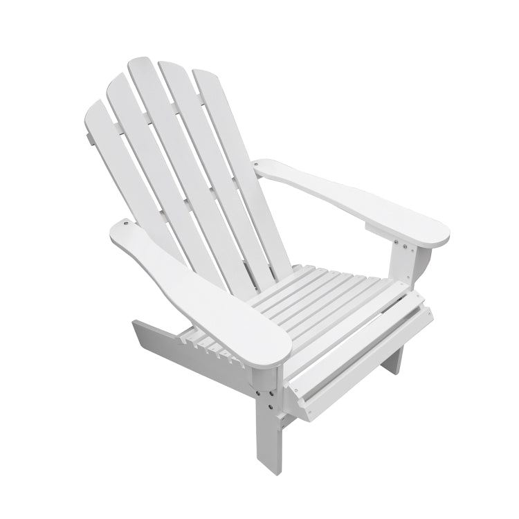 [US Warehouse] Indoor and Outdoor Wooden Reclining Chair with Armrests, Size: 97 x 88 x 73cm