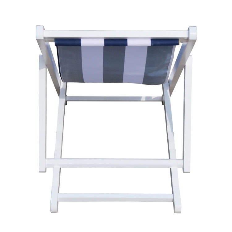 [US Warehouse] Populus Wide-striped Sling Chair, Size: 99.5 x 88 x 59cm