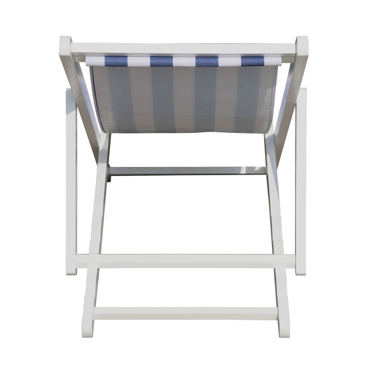 [US Warehouse] Populus Narrow Striped Sling Chair, Size: 99.5 x 88 x 59cm