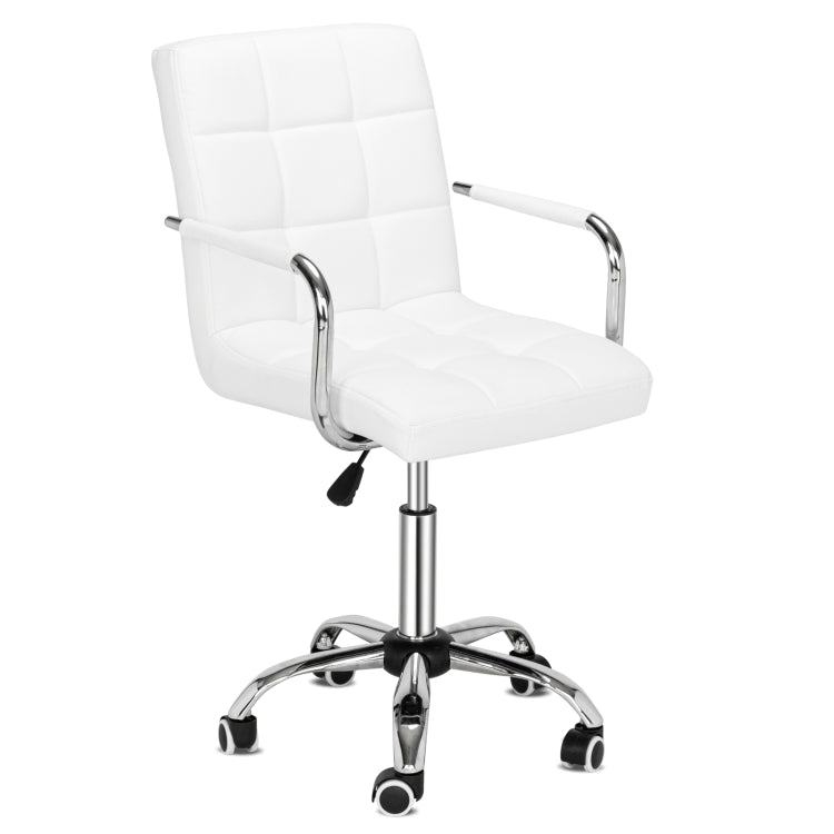 [US Warehouse] Rotatable Lift 9 Grid Office Chairs with Armrest, Size: 68.5x48x33cm