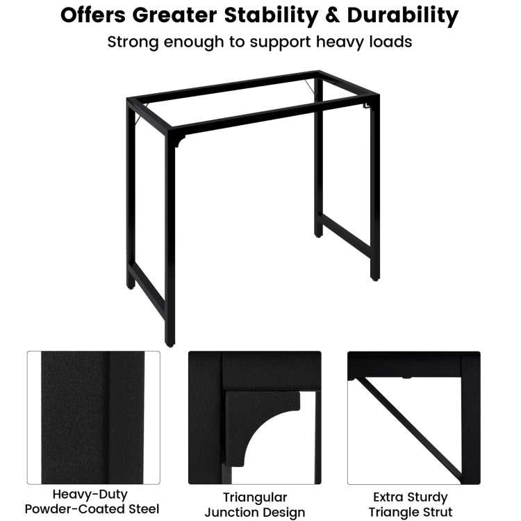 [US Warehouse] Home Office Desk Study Writing Small Desk, Size: 40 inch