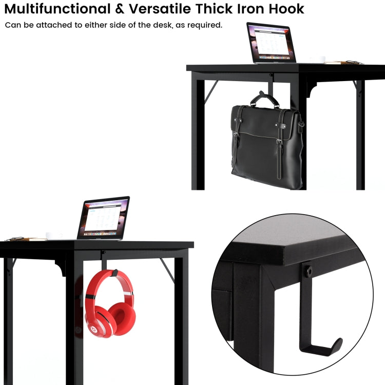 [US Warehouse] Home Office Desk Study Writing Small Desk, Size: 40 inch