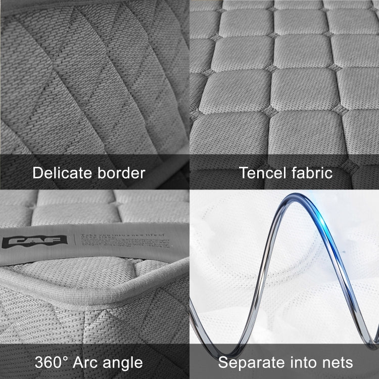 [EU Warehouse] Simple and Fashionable Bedroom Furniture Knitted Fabric Individually Bagged Spring Mattress, Size: 190 x 80 x 20cm