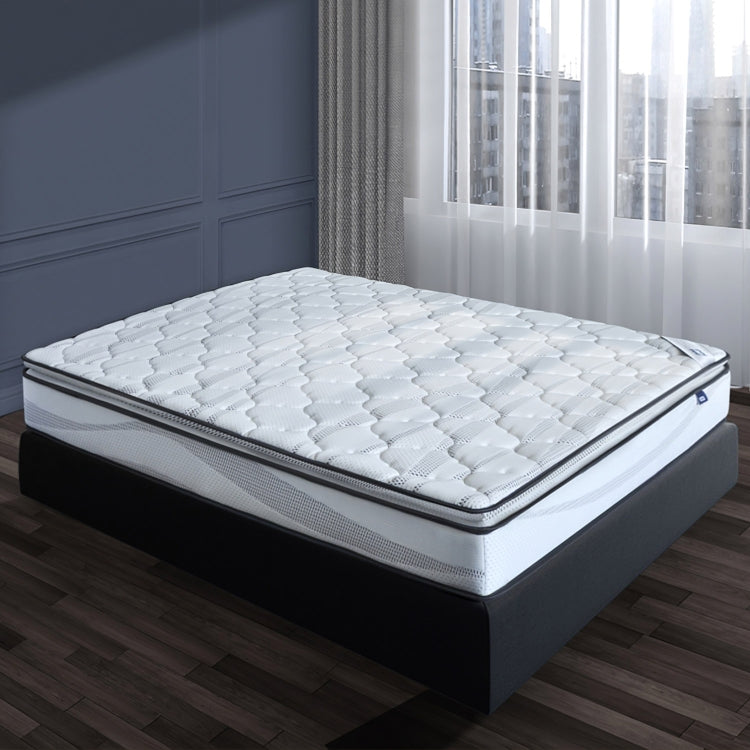 [EU Warehouse] Simple and Fashionable Bedroom Furniture Knitted Fabric Sponge Individually Bagged Spring Mattress, Size: 200 x 90 x 23cm