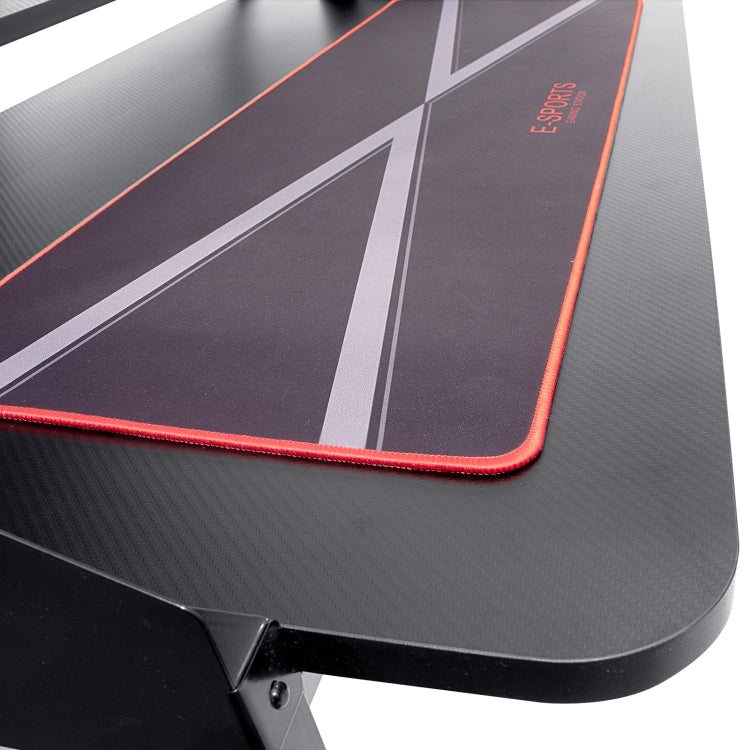 [US Warehouse] 47 inch Multifunctional Home E-Sports Gaming Desk with Holder & Mouse Pad