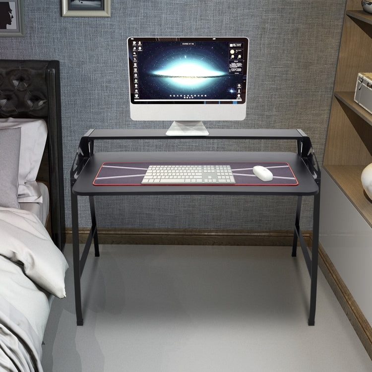 [US Warehouse] 47 inch Multifunctional Home E-Sports Gaming Desk with Holder & Mouse Pad