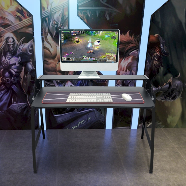 [US Warehouse] 47 inch Multifunctional Home E-Sports Gaming Desk with Holder & Mouse Pad