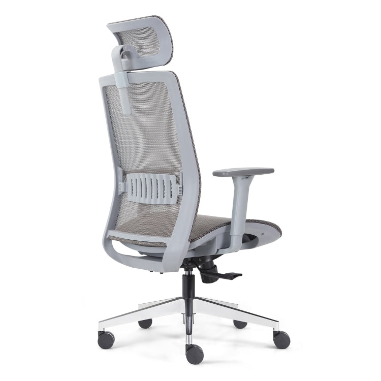 [US Warehouse] Height-adjustable Breathable Mesh Office Swivel Chair with Armrests & Headrest, Size: (115-125) x 66 x 63cm