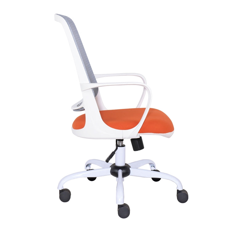 [US Warehouse] Height-adjustable Sponge Office Swivel Chair with Fixed Armrests, Size: (105.5-195.5) x 61 x 58.5cm