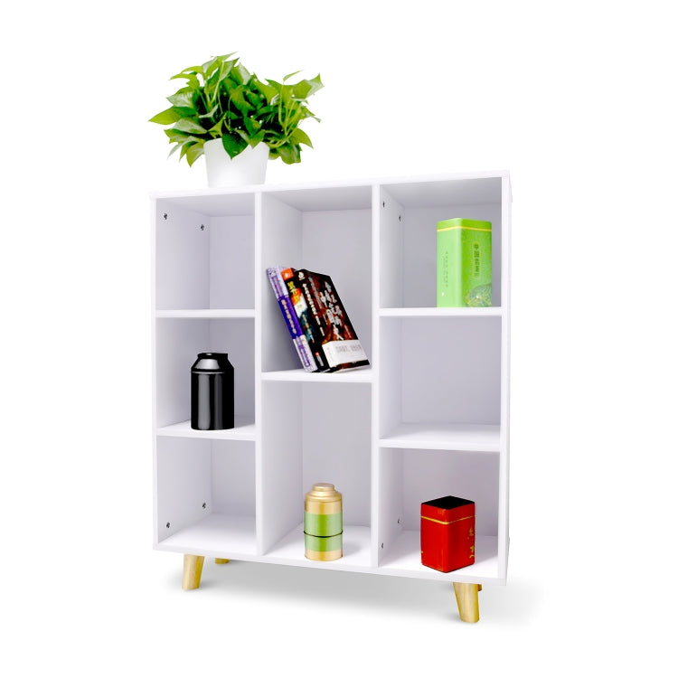 [US Warehouse] Simple Style MDF Board Home Office Multi-compartment Storage Cabinets, Size: 80 x 93 x 29.5cm