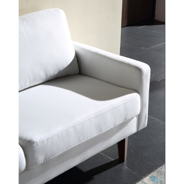 [US Warehouse] Solid Wood Frame Linen Fabric Two-seat Sofa, Size: 180 x 82 x 77cm