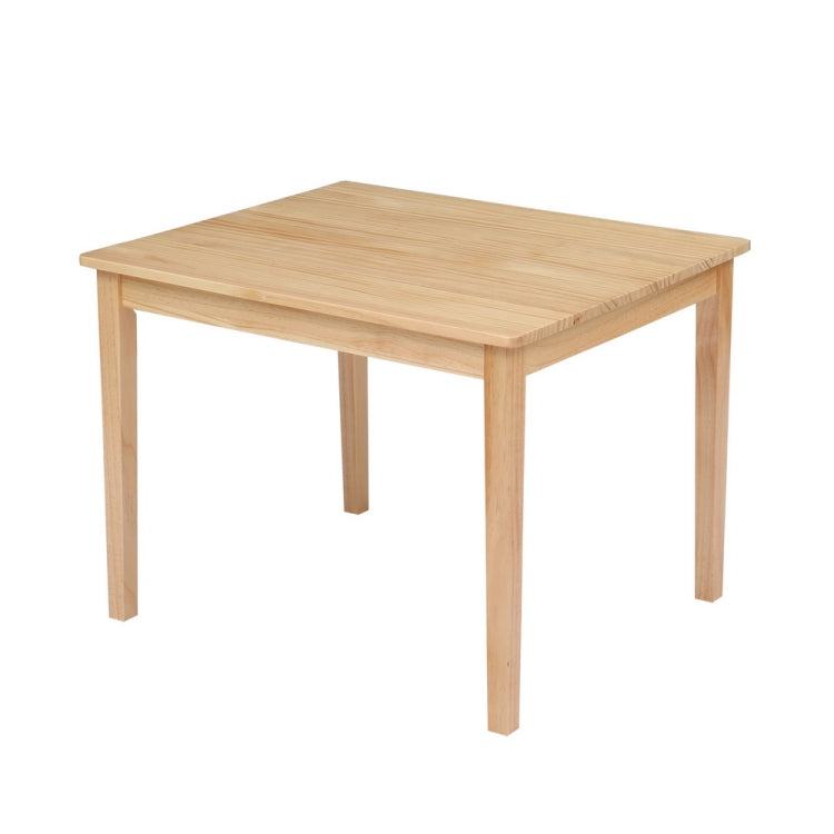 [US Warehouse] 5 in 1 Wooden Children Table and Chair Set, Table Size: 24 x 20 x 19 inch, Chair Size: 21.5 x 11.5 x 10.5 inch