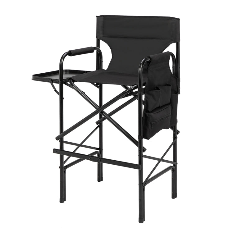 [US Warehouse] Double-layer Oxford Cloth Folding Director Chair with Storage Bag & Water Bottle Holder, Size: 44.9 x 23.2 x 19.3 inch
