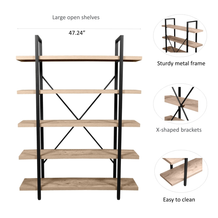 [US Warehouse] Household Storage Rack Book Shelf