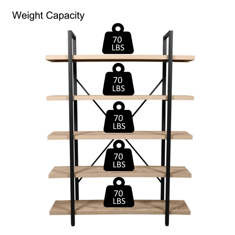 [US Warehouse] Household Storage Rack Book Shelf