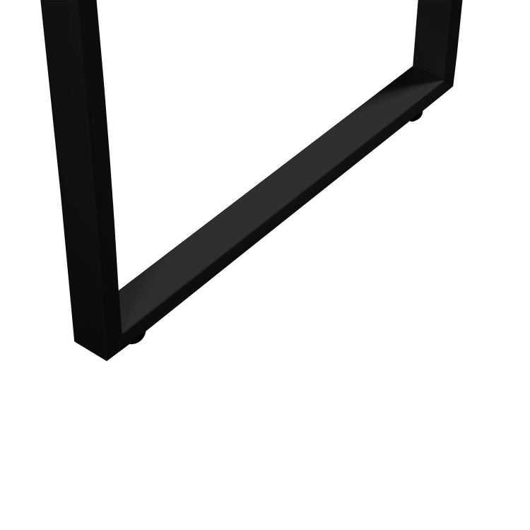 [US Warehouse] Home Office L-Shape Corner Table Computer Desk (Black Oak)