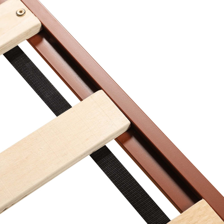 [US Warehouse] Household Retro Twin Metal Bed Frame (Antique Copper)