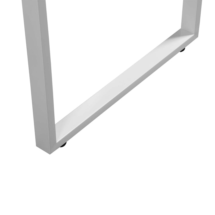 [US Warehouse] Home Office L-Shape Corner Table Computer Desk (White Oak)