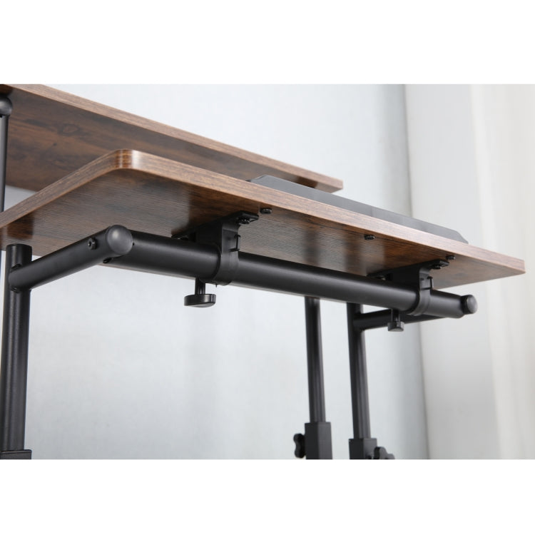 [US Warehouse] Multi-function Home Office Computer Desk Drawing Table (Brown)