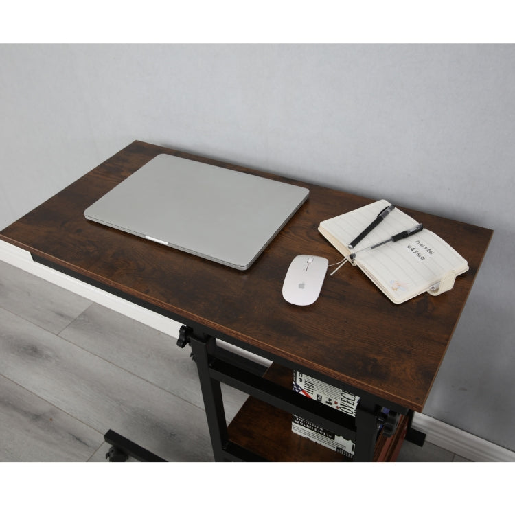 [US Warehouse] Adjustable Moveable Home Computer Desk Writing Table with Wheels
