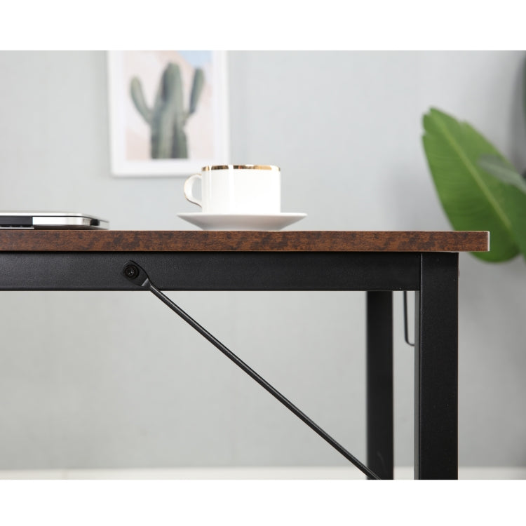 [US Warehouse] Modern Design Home Office School L-Shape Corner Table Computer Desk (Pella Oak)