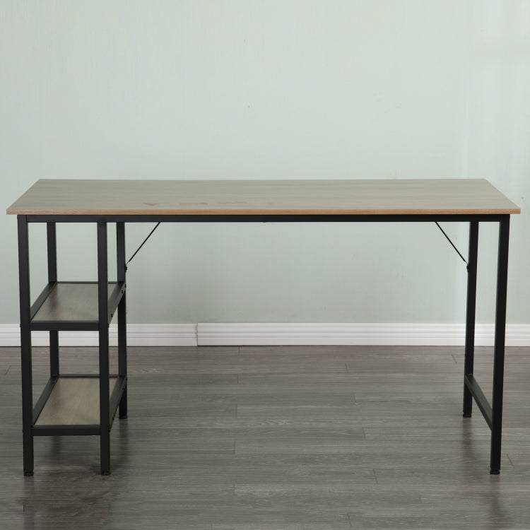 [US Warehouse] 55 Inch Home Oversized Study Table Computer Desk (Grey)