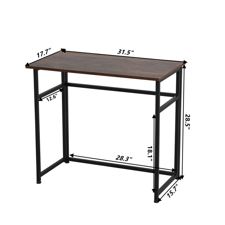 [US Warehouse] Home Office Foldable Computer Desk Workstation