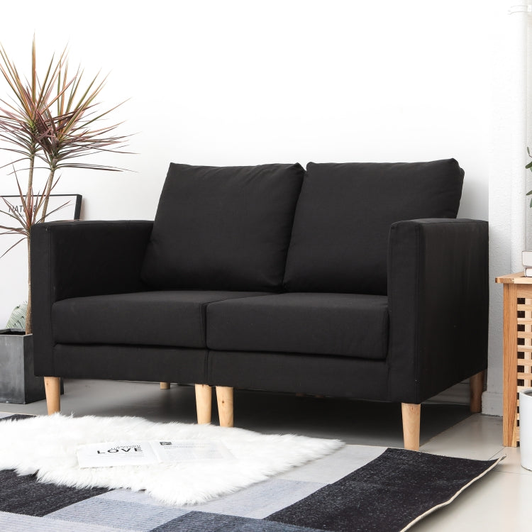 [US Warehouse] Home Living Room Loveseat Double Sofa