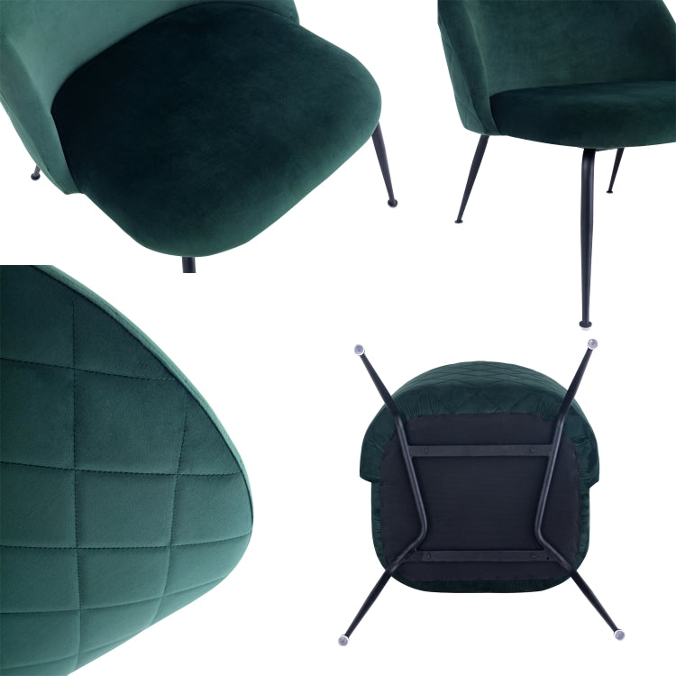 [EU Warehouse] 2 in 1 Modern Comfortable Chaise Longue Chairs(Dark Green)